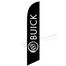 Custom Buick Feather Flag Advertising Polyester Flying Buick Flag