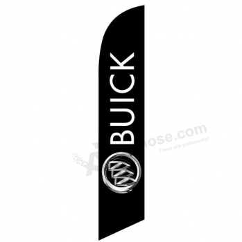 Custom Buick Feather Flag Advertising Polyester Flying Buick Flag