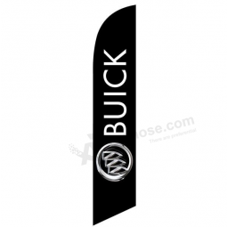 custom buick feather flag advertising polyester flying buick flag