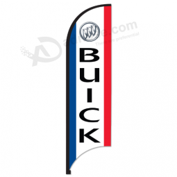 doppelseitige buick Werbungsfederzeichen-Flaggengewohnheit