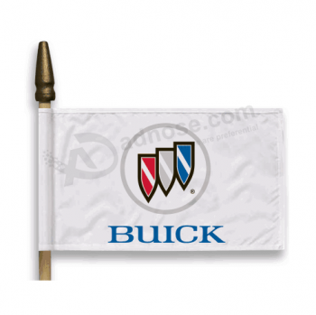promoción bandera de la mano de buick mini mano ondeando la bandera de buick