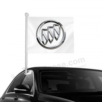 광고를위한 뜨거운 판매 차 창 뷰익 로고 깃발