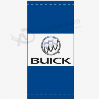 impresión personalizada buick pole banner para publicidad