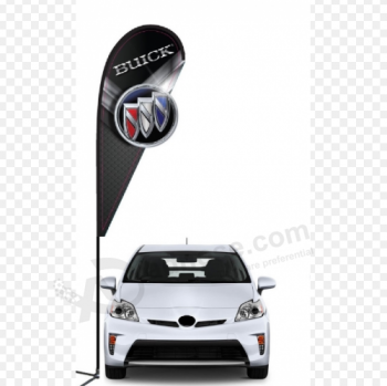 Advertising Buick tear drop flag Buick beach flags for sale