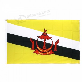 high quality promotion polyester satin  fabric  national flag