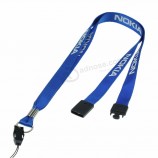 op maat bedrukt polyester drinkfles houder lanyard
