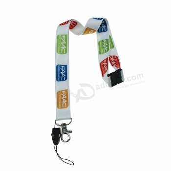 Chinese fabrikanten verkopen goedkope aangepaste lanyard met logo