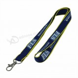 carabiner 걸이를 가진 폴리 에스테 자아 방아 끈