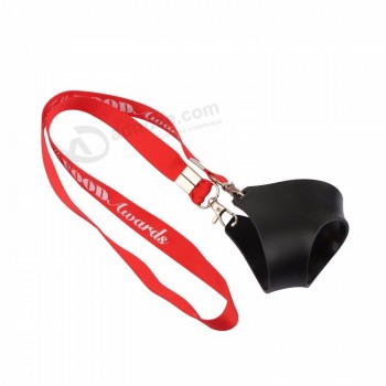 Factory wine glass holder lanyard