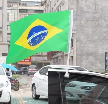 wholesale high quality brazil car window flag