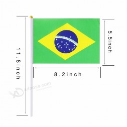 Großhandel WM Brasilien Autofenster Flagge