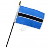 bandera de escritorio de mesa de botswana de alta calidad personalizada al por mayor