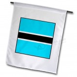 kundenspezifische Qualitätsbotswana-Flaggenknopf-Gartengroßhandelsflagge