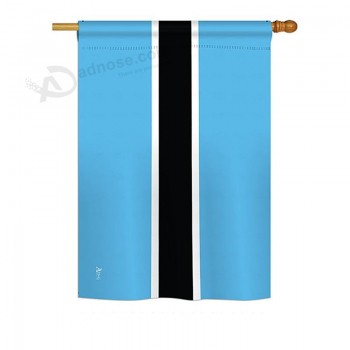 botswana flags of The world nationality impressions decorative vertical 28