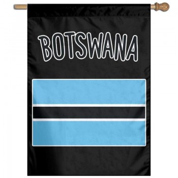 ボツワナflag-1ギフト用グラフィック屋外/屋内装飾フラグ