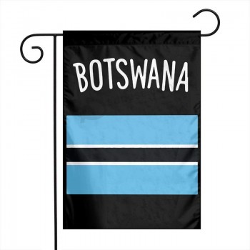 Großhandel benutzerdefinierte hochwertige Botswana Flagge Garten