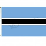 оптом пользовательские ботсвана 3x5 полиэстер флаг