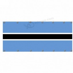 Bandera de malla de botswana impresa en pantalla al mejor precio para exposición