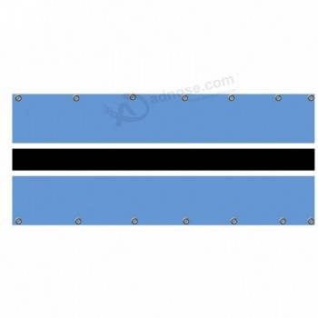 bandiera a maglie botswana serigrafata al miglior prezzo per esposizione