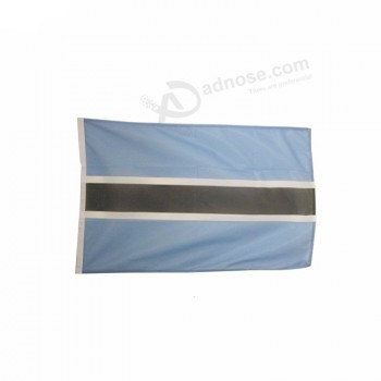 wholesale custom banner botswana country flag for festival decoration