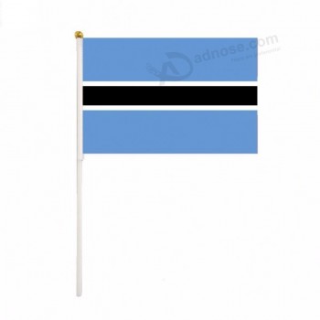 gioco 2019 bandiera nazionale della mano del logo nazionale botswana all'ingrosso