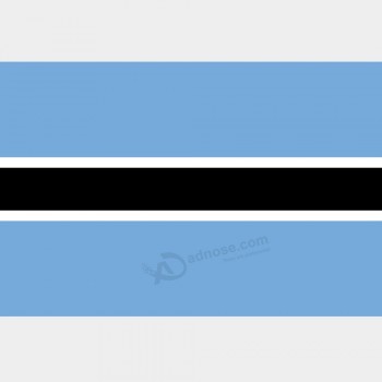 Novo design bandeira do país de alta qualidade botswana