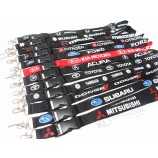 ONE PC herren AUTO logo abzeichen lanyard abzeichen halter für schlüssel ausweisinhaber handy umhängebänder Für ford honda