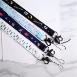 Cartoon niedliche Lanyard für Schlüssel Lanyard für iPhone 7 Samsung Handys MP3 USB-Sticks Schlüssel Schlüsselanhänger ID Name Tag DIY Seil hängen