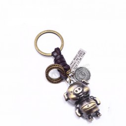 UBEAUTY Bronze Cartoon Pig Key Ring Lovers Gift Bag Pendant Women Key ring Trinket key Chains Car personalized keychains Chaveiro Innovative