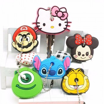 cute cartoon silikon schlüsselbund frauen schlüsselanhänger anime stitch kitty schlüsselanhänger minnie schlüsselanhänger schlüsselanhänger freundin
