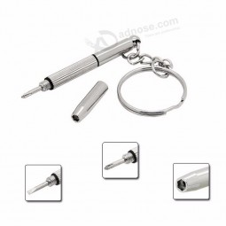 Neue Mode multifunktionale Outdoor-Kombination Werkzeug Schraubendreher tragbare Mini-Utility-Tasche Multi-Tool personalisierte Schlüsselanhänger Schlüsselanhänger Verschluss