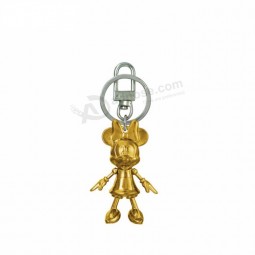 cartoon plastic chrom gepersonaliseerde sleutelhangers voor tas decoratie