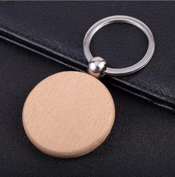 promotional customize logo wooden personalized keychains