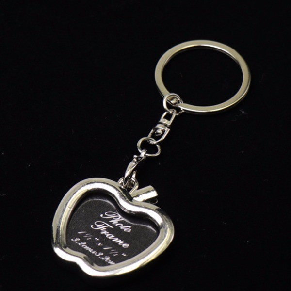 Silver plated 3D metal Alloy microphone Keychain for music Lovers