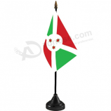 Mini Office dekorative Burundi Tischplatte Flagge Großhandel