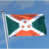 Outdoor Hanging Burundi Flag Polyester Material Country Burundi Flag