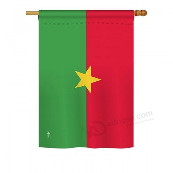 Burkina Faso Flags of The World Nationality Impressions Decorative Vertical 28