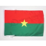 Флаг Буркина-Фасо Шнуры 18 '' 12 '' - флаги Burkinabé 30 x 45 см - баннер 18x12 дюймов