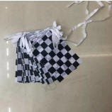 rennsport tanzen bunting flag rennsport quadrate karierte string flagge