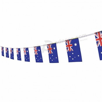 澳大利亚彩旗横幅串国旗批发