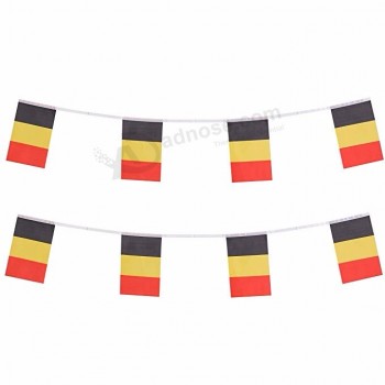 スポーツクラブのベルギーの旗布バナー文字列フラグ