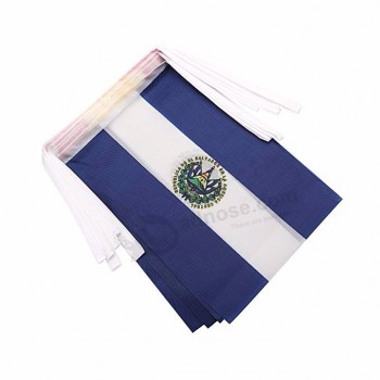 萨尔瓦多旗布横幅字符串标志用于奥运会，酒吧，派对装饰品
