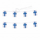 Finnland-Flaggenfahnenschnurflagge für Stange