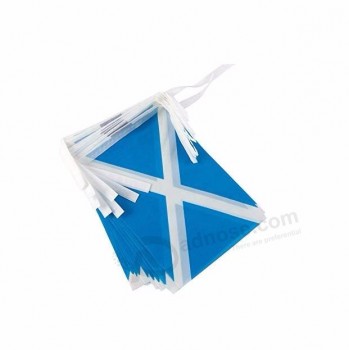 bandeira escocesa país nacional mundo galhardete bandeiras banner, decorações para festas string bunting flag