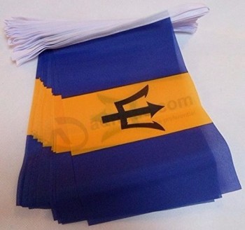 Barbados 6 Meters Bunting Flag Barbadian String Flags