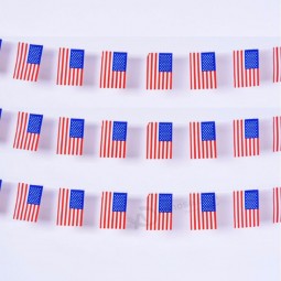 Werbebanner mit Nationalflagge Design