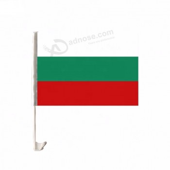 verschiedene stile siebdruck bulgarien autofenster flagge
