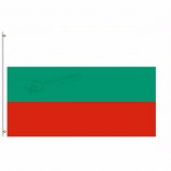 Nationale vlag van Bulgarije 3x5 FT 90x150cm banner 100d polyester aangepaste vlag metalen doorvoertule
