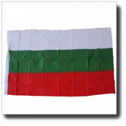 Cheap factory custom made 3*5ft polyester Bulgaria flag