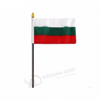 bandiera nazionale del paese bulgaria stampata a buon mercato all'ingrosso promozionale